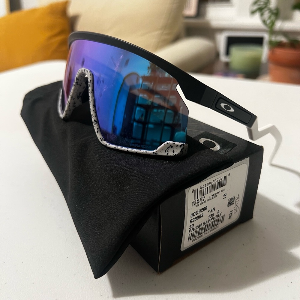 Oakley BXTR Sunglasses with Blue PRIZM Lenses
